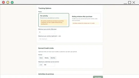 Well Earned: Fitness Rewards screenshot