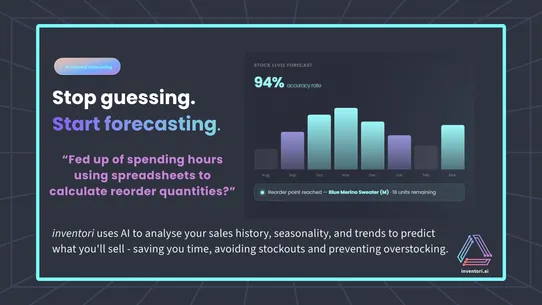 inventori: AI Stock Management screenshot