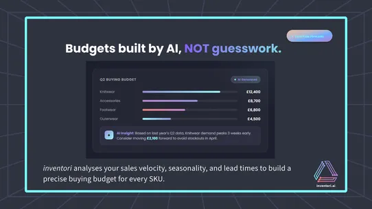 inventori: AI Stock Management screenshot