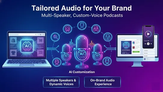 Vocalize: AI Blog &amp; Podcast screenshot