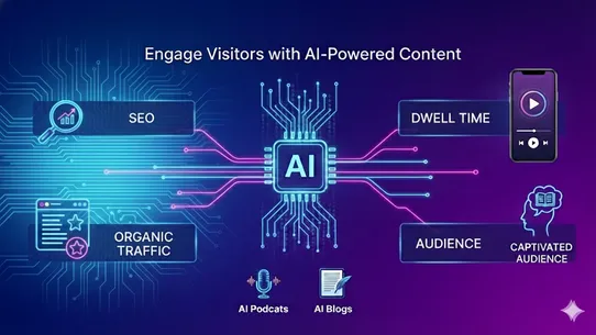 Vocalize: AI Blog &amp; Podcast screenshot