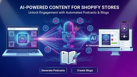 Vocalize: AI Blog &amp; Podcast screenshot