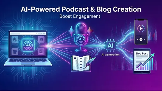 Vocalize: AI Blog &amp; Podcast screenshot