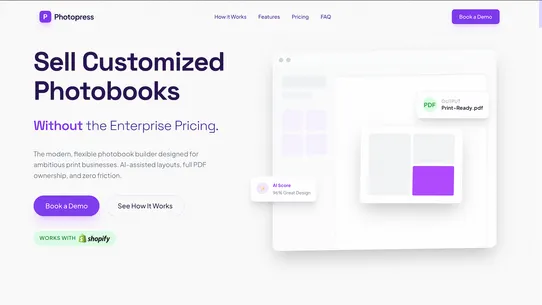 Photopress: Sell Photobooks screenshot