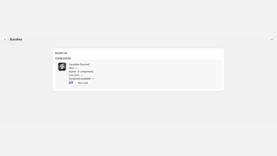 Bundle Sync screenshot