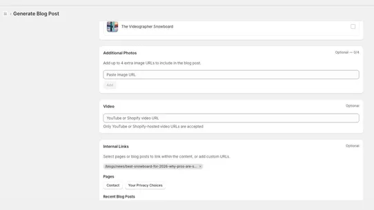 BloggedAi screenshot