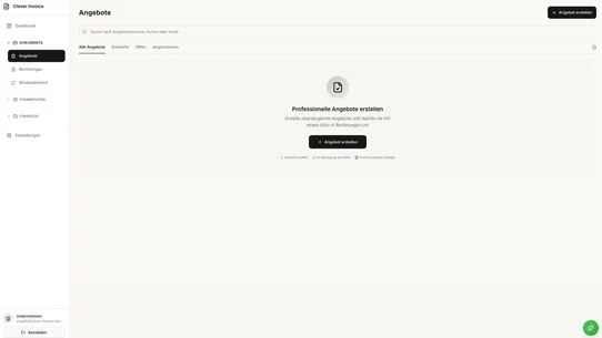 Clever Invoice ‑ E‑Rechnung screenshot