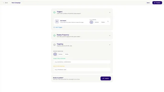 CoroBlock ‑ Popup Builder screenshot