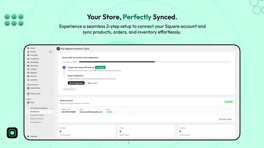 Zon Square pos Importer screenshot