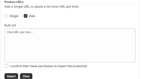 DigiMBO ‑ Product Import screenshot