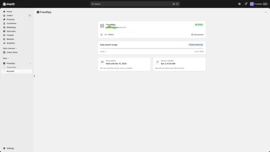 FraudSpy: COD Fraud Checker screenshot