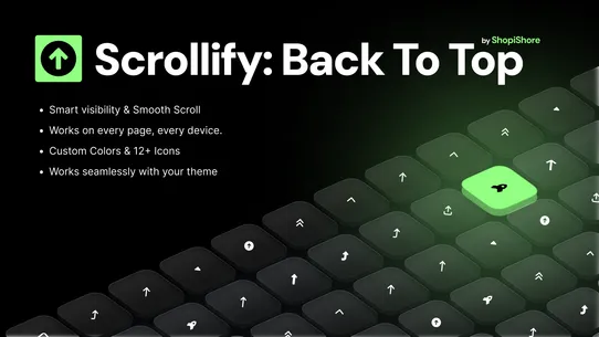 Scrollify: Back To Top Button screenshot