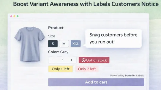 Boostle: Labels screenshot