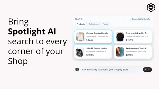 MCPChats ‑ AI Spotlight Search screenshot