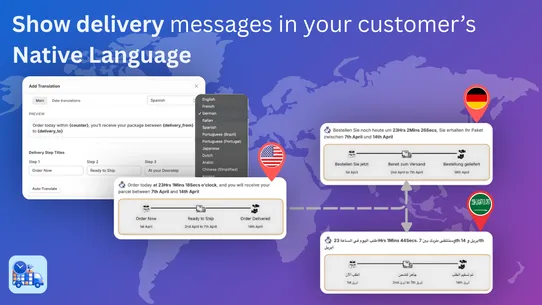 MS Estimated Delivery Date ETA screenshot