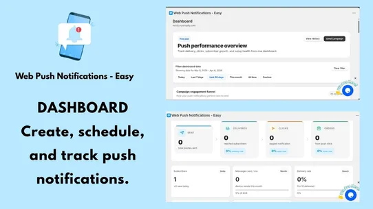 Web Push Notifications ‑ Easy screenshot