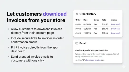 Easy PDF Invoice screenshot