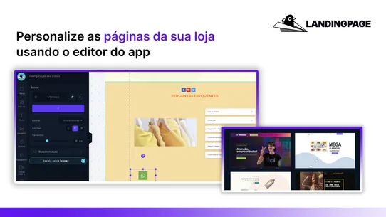 Landing Page Empreender screenshot
