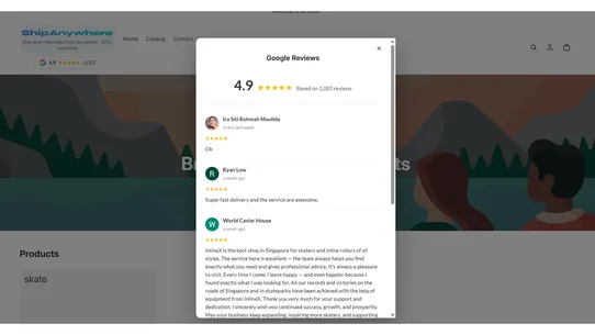 LogoBadge ‑ Google Reviews screenshot