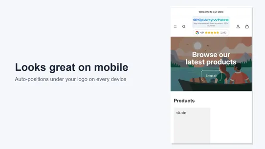 LogoBadge ‑ Google Reviews screenshot