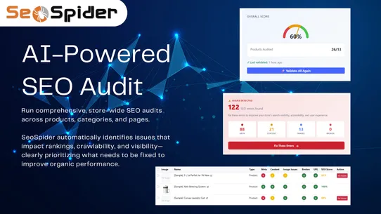 SEO Spider ‑ AI SEO Optimizer screenshot