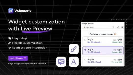 Volumerix Quantity Breaks screenshot