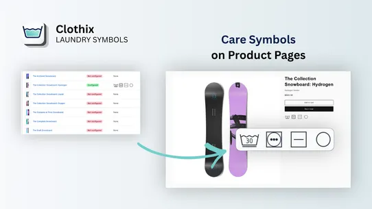 Clothix ‑ Laundry Symbols screenshot