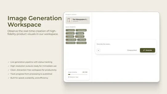 SortMyQ ‑ AI Image Generation screenshot