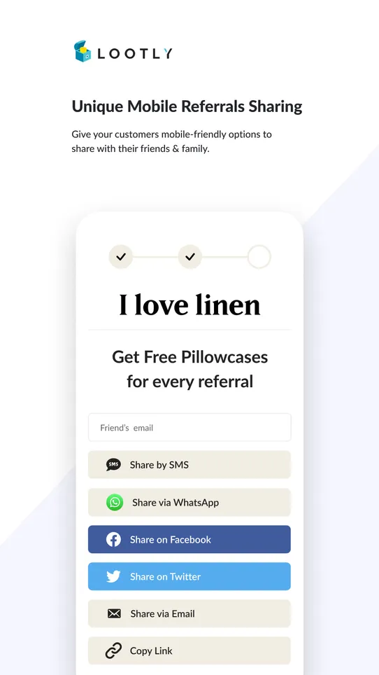Lootly Loyalty &amp; Referrals screenshot