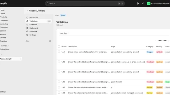 AccessComply screenshot