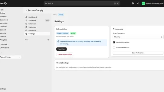 AccessComply screenshot