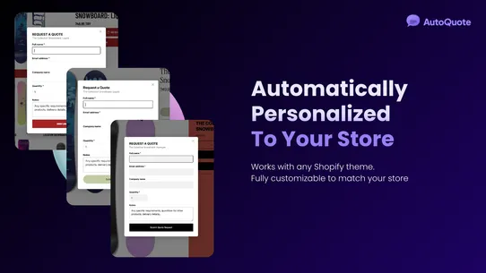 AutoQuote B2B Quote Automation screenshot