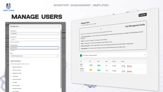 Swift Stock screenshot