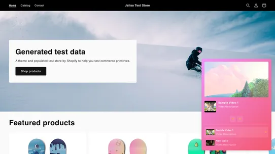 Jalisa Video Player screenshot