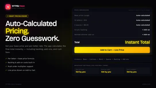 WTPBiz Neon Designer screenshot