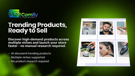 eComlly: AI Store Builder screenshot