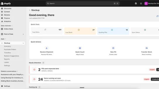 GoStock ‑ Inventory Management screenshot