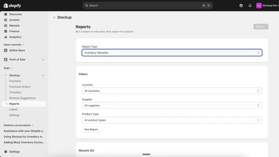 GoStock ‑ Inventory Management screenshot