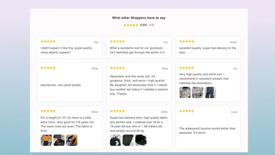 ClearProof Reviews Import screenshot