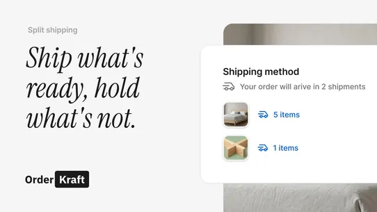 Orderkraft: made to order screenshot