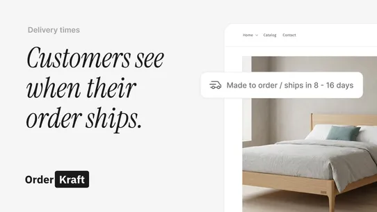 Orderkraft: made to order screenshot