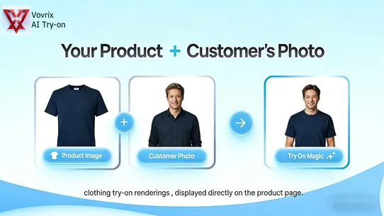 Vovrix AI Virtual Try‑On screenshot