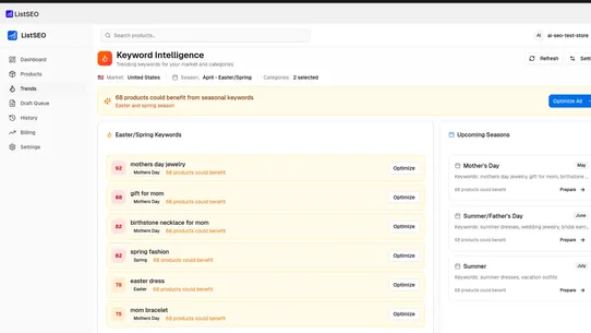 ListSEO: AI SEO You Control screenshot