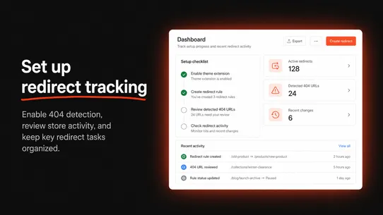 GroPulse Redirect Manager screenshot
