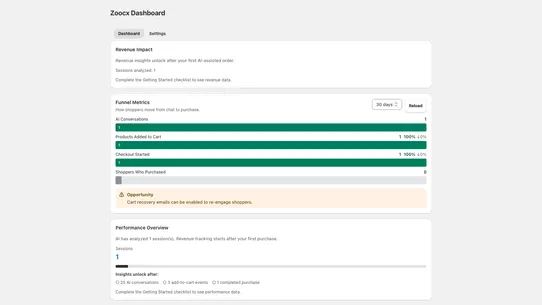 Zoocx ‑ AI Shopping Assistant screenshot