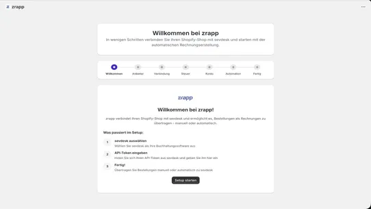 zrapp: Rechnungen &amp; E‑Rechnung screenshot