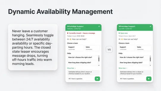 Wazzio ‑ WhatsApp Sales Chat screenshot