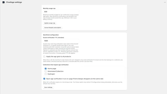 ProofAge screenshot