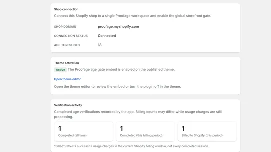 ProofAge screenshot