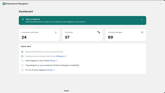Pawsome Passport screenshot
